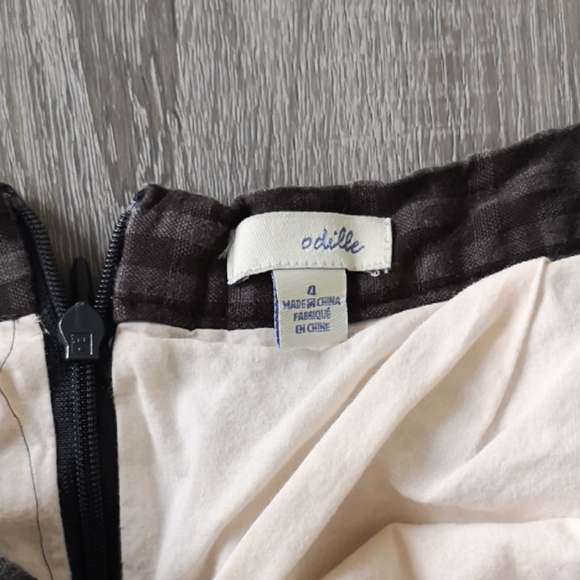 Anthropologie Floral watercolor skirt - Picture 4 of 4